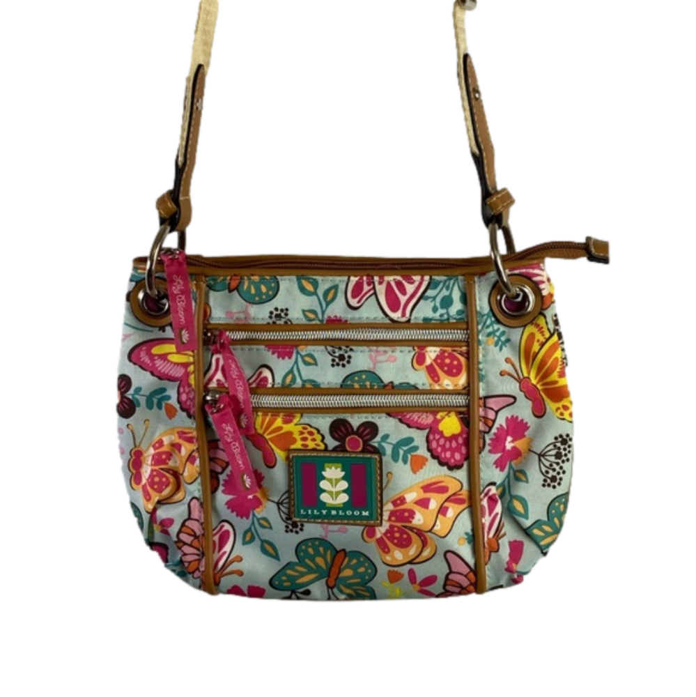 Lily Bloom Butterfly Crossbody Purse